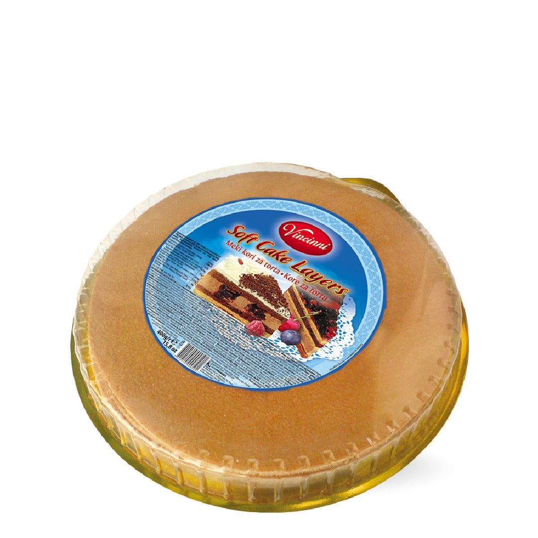 SOFT CAKE LAYERS E BARDHË, 400 GR.