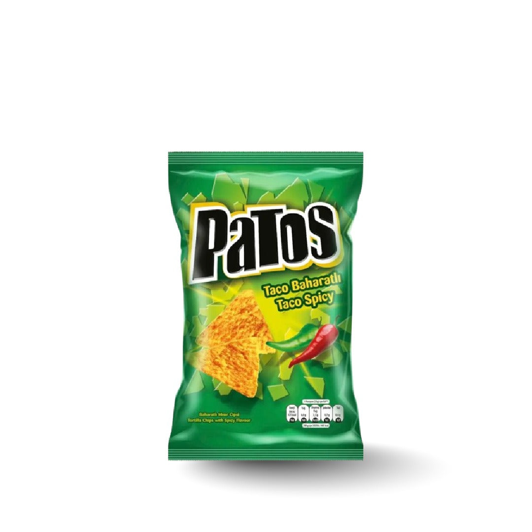 PATOS TACO SPICY FLAVOUR, 100 GR.